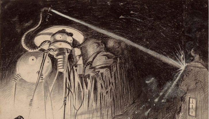 Horrifying 1906 Illustrations of H.G. Wells’ War of the Worlds: Discover the Art of Henrique Alvim Corrêa