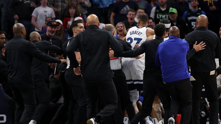 Watch: Seven people ejected after Pistons-Timberwolves brawl