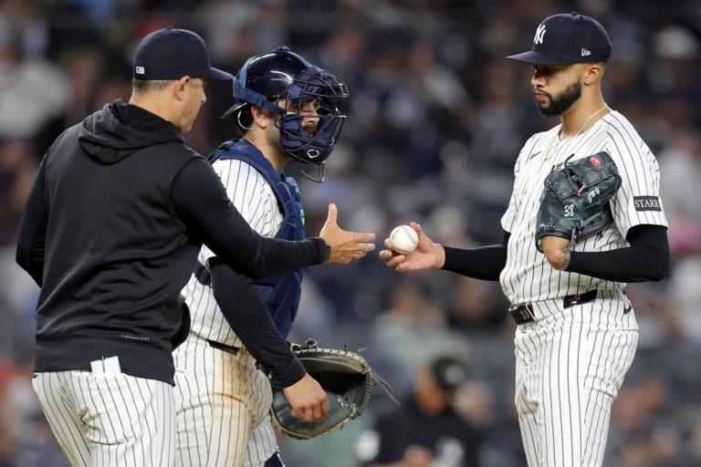Yankees’ Devin Williams out of closer role ahead of DH with Jays