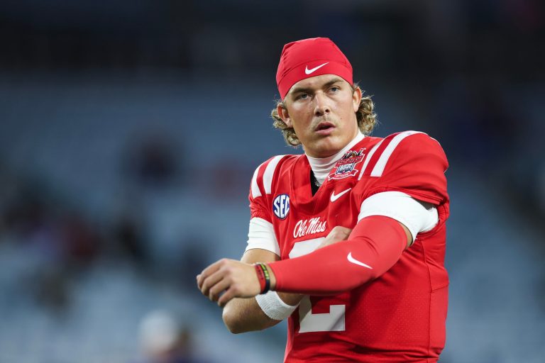 Jaxson Dart Names His Favorite Athlete Growing Up