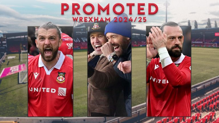 Wrexham promoted: How Ryan Reynolds, Rob McElhenney and Phil Parkinson steered the Red Dragons to back-to-back-to-back promotions | Football News