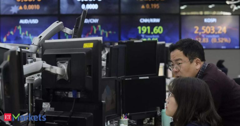 Asian shares: Asian shares track Wall Street gains, bonds steady