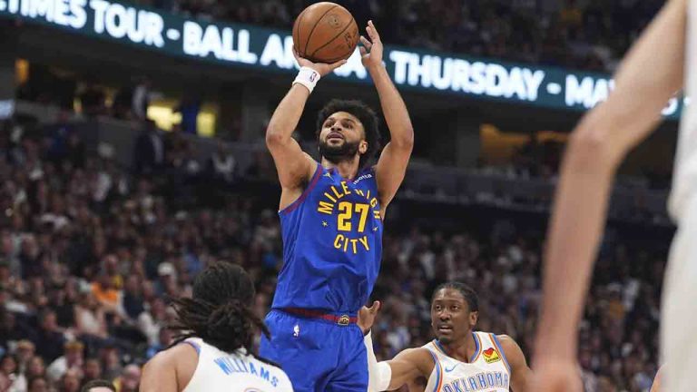 Murray, Porter lead Nuggets to Game 3 win, series lead over Thunder in overtime