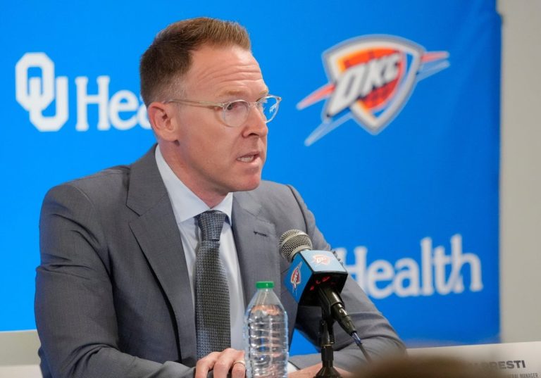 Thunder GM Sam Presti named NBA Executive of Year