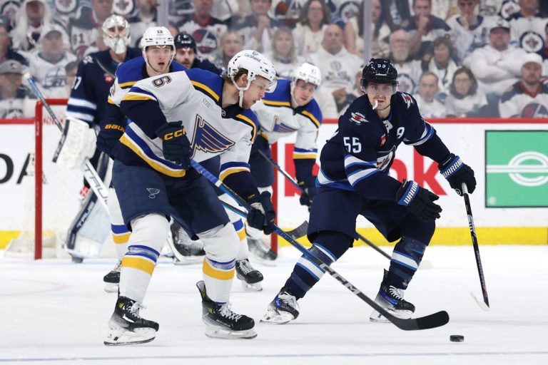 Jets aim to clinch series in St. Louis with Mark Scheifele sidelined
