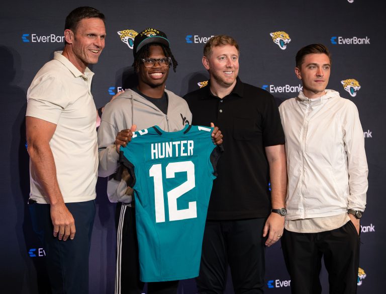 Surprising trade for Travis Hunter, using Caleb Ransaw at safety and more