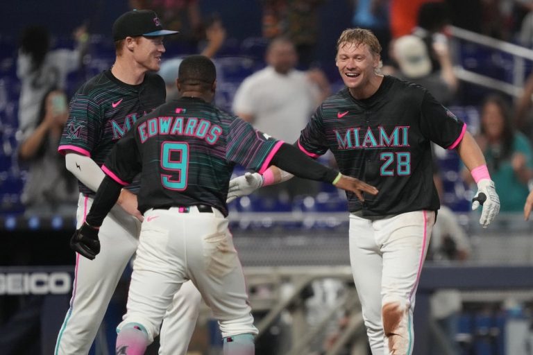 Kyle Stowers sizzling as Marlins take on Athletics