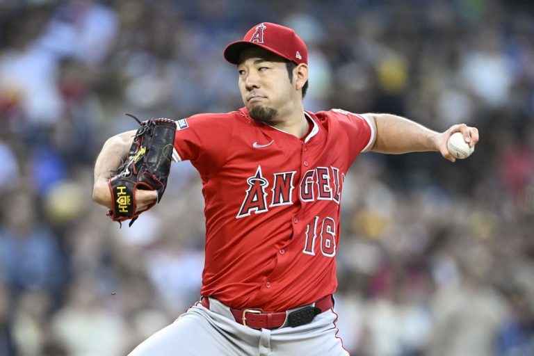 Angels looking to complete sweep at Dodger Stadium