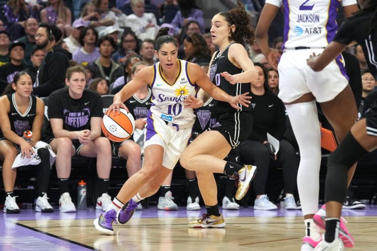 Kelsey Plum, Sparks spoil expansion Valkyries’ debut