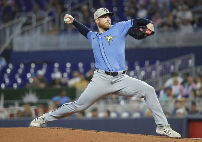 Drew Rasmussen, Rays aim to slow streaking Blue Jays