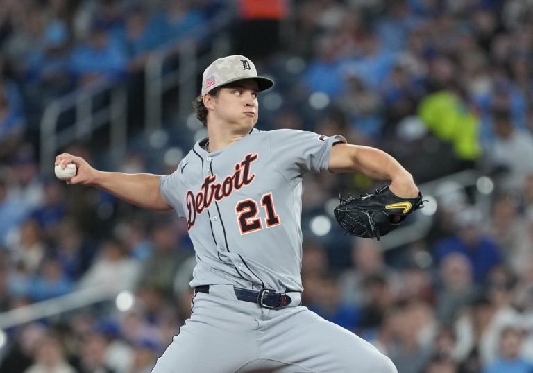 Tigers aim to rebound vs. Guardians behind Jackson Jobe