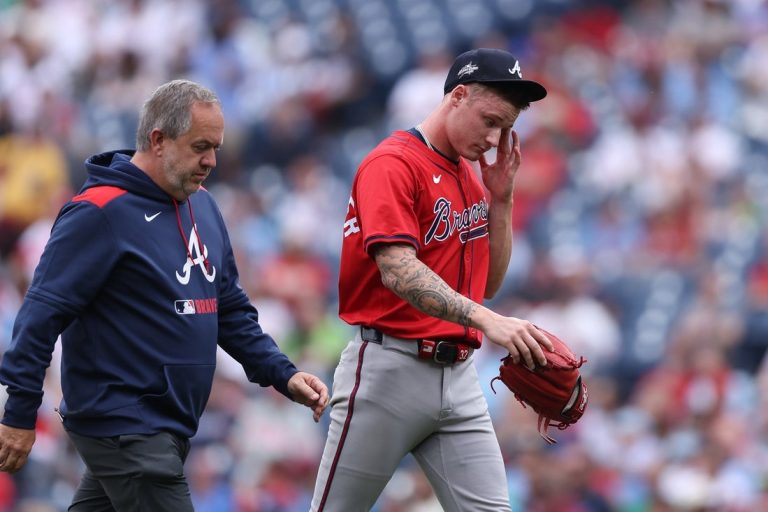 Braves RHP AJ Smith-Shawver exits start after feeling ‘pop’ in elbow