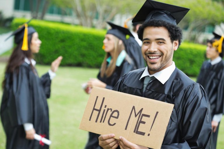 Here are tips for landing your first job and forming good money habits