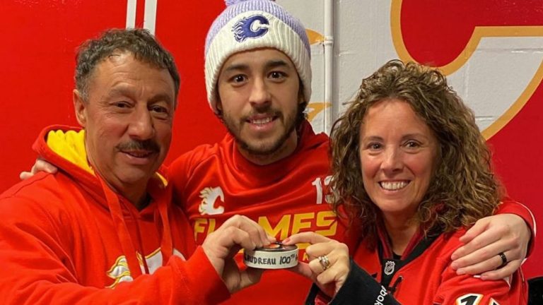 Johnny Gaudreau’s mother Jane reminisces his “unique first pitch” from 2014 BC baseball game