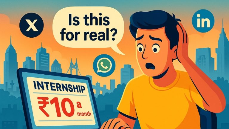 Mumbai firm’s Rs 10 internship goes viral; Here’s the truth behind this abnormally low stipend