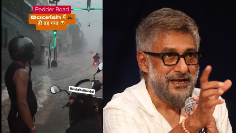 Mumbai rains latest news – Vivek Agnihotri’s sarcastic take on Mumbai’s drainage woes: ‘₹1 lakh per sq ft for privilege of watching your car float’