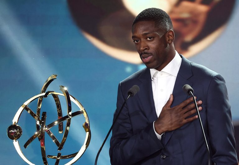 PSG’s Dembele voted player of the year in France