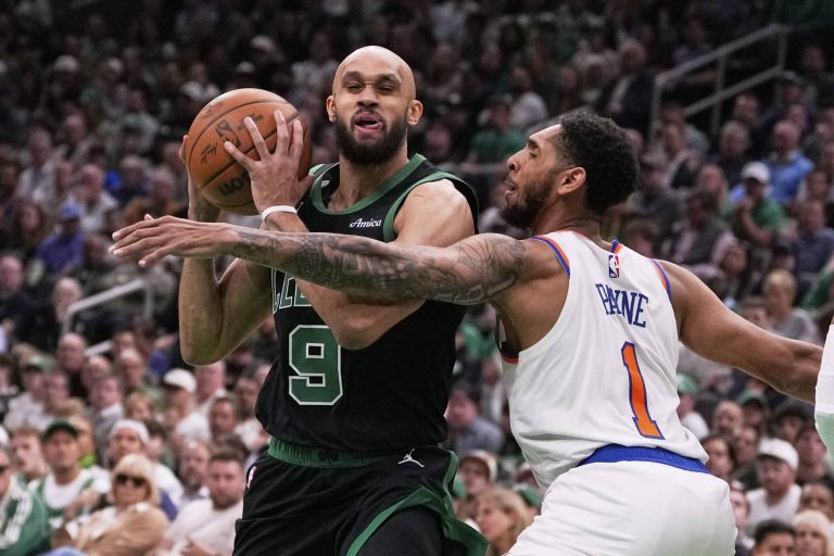 Celtics stave off elimination with Game 5 win over Knicks