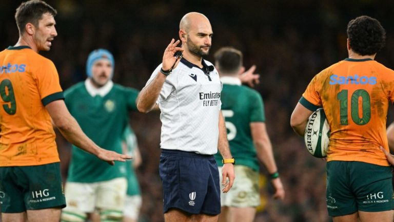 Lions fans in meltdown as ref accused of ‘absolute s–t show’ named for Wallabies Test