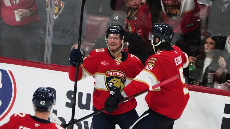 Panthers’ Boqvist steps up in replacement of Reinhart