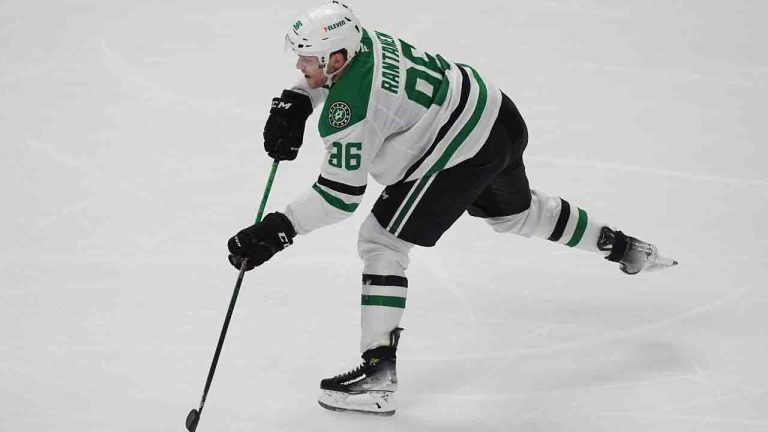 Stars’ Mikko Rantanen becomes third player to record back-to-back playoff hat tricks