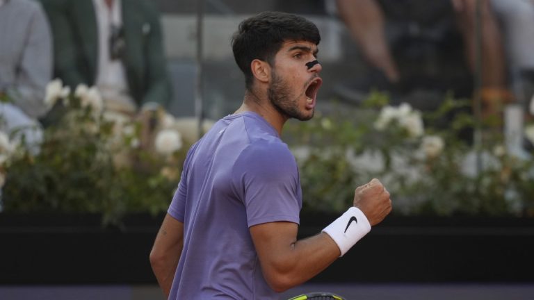 Alcaraz beats Sinner again to win the Italian Open and solidify his status as French Open favourite