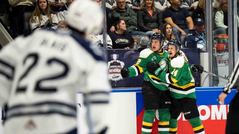 Julien’s late goal lifts unbeaten Knights past winless Oceanic at Memorial Cup