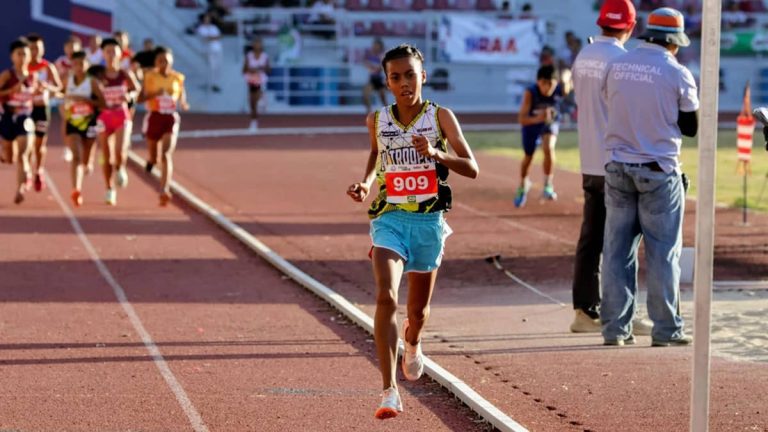No longer barefoot, 13-year-runner claims gold that eluded her last year