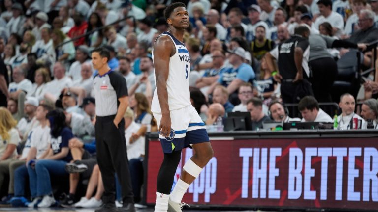 Timberwolves coach challenges Anthony Edwards after Game 1 loss