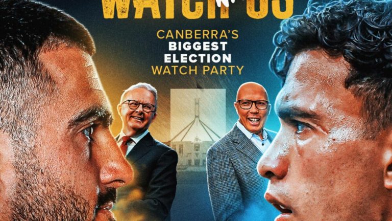 Who said sport and politics don’t mix? Brumbies announce biggest ‘election watch party’ during Aussie derby