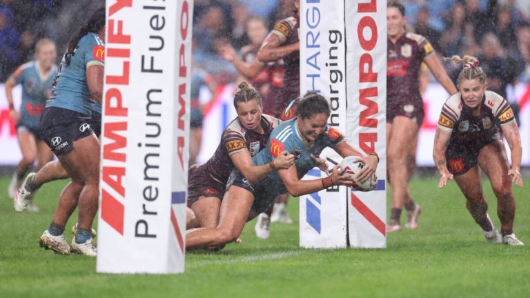 ‘Phenomenal’ Kernick a colossus as relentless Blues clinch Origin shield but Allianz surface a muddy disgrace