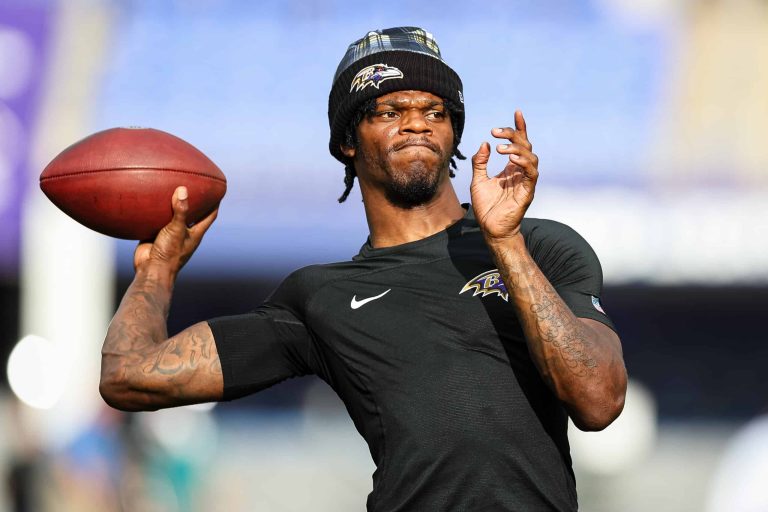 Lamar Jackson Shows Off Arm Strength In Viral Video