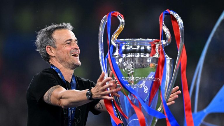 Emotional tribute to coach’s late daughter after ‘perennial chokers’ PSG batter Inter Milan in CL final