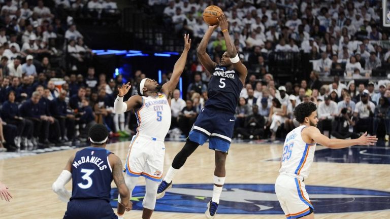 Timberwolves strike back with big win to cut Thunder’s WCF lead to 2-1