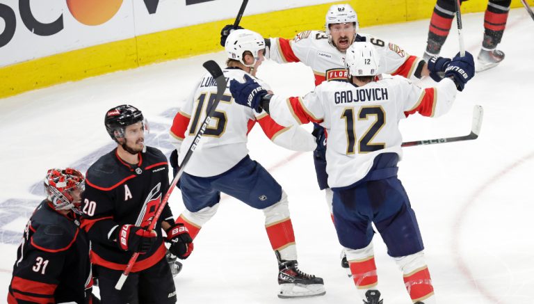 Panthers’ composure ensures third straight trip to Stanley Cup Final