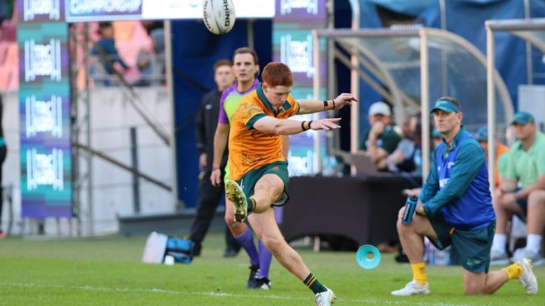 Ice Man Harvey nails 84th minute conversion to seal dramatic draw for Junior Wallabies against New Zealand