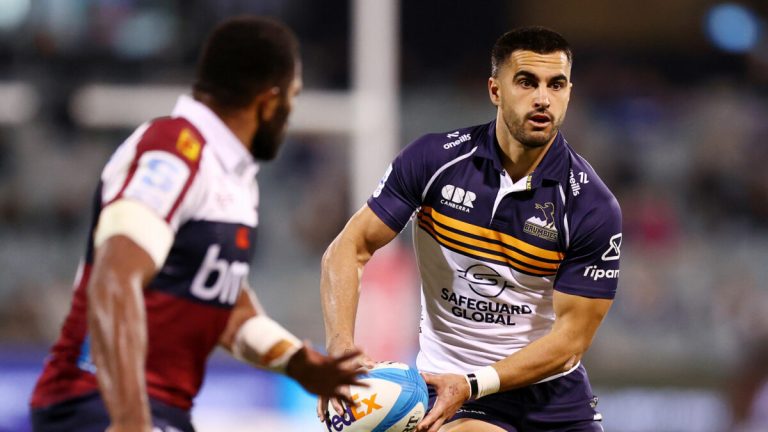 Brumbies weather Reds storm to move atop SRP standings as big men stand up