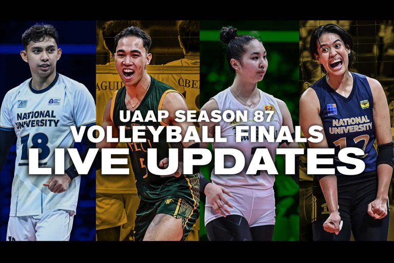 LIVE: UAAP Season 87 volleyball Finals Game 2
