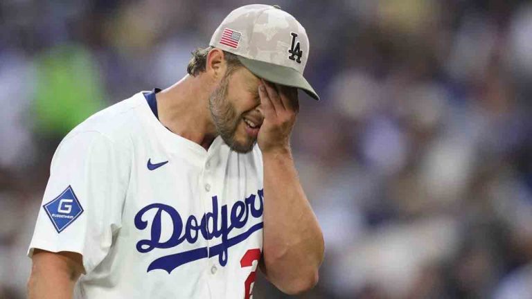 Kershaw exits after 4 shaky innings in rusty season debut for Dodgers
