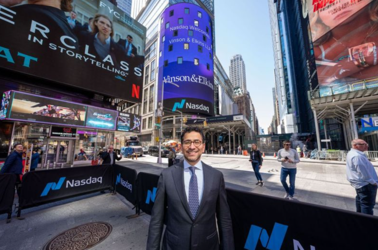 Vinson & Elkins Partner Francisco Morales, Live at Nasdaq
