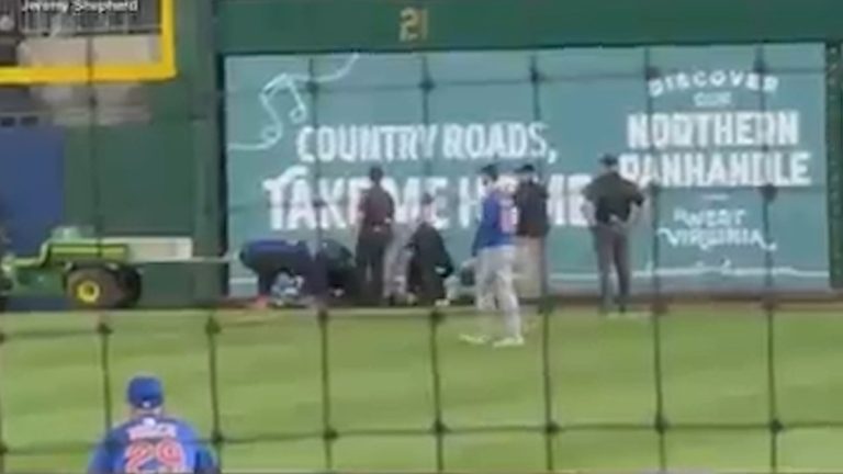 Fan in critical condition after scary fall at MLB match; Pittsburgh Pirates v Chicago Cubs
