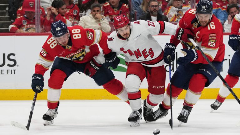 Panthers impose will on Hurricanes, one win away from third straight Cup Final