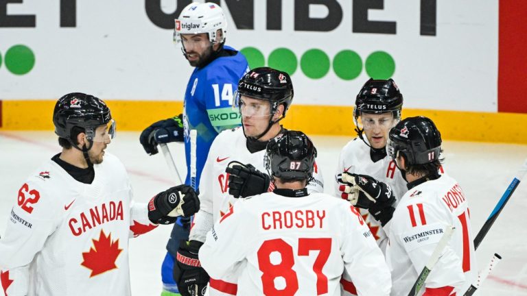 Canada shuts out Slovenia to open world hockey championship