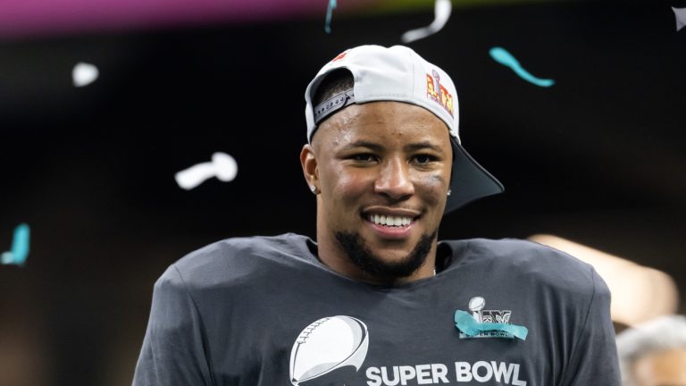 Eagles RB Barkley calls tush push critics ‘soft’ and ‘lame’