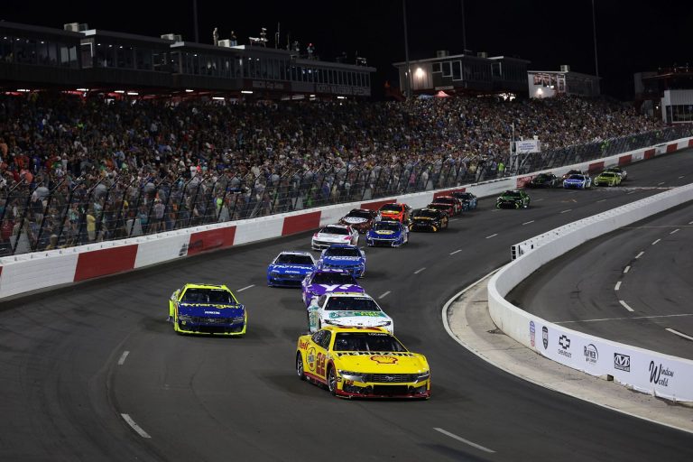 Starting lineup for All-Star Heat Races at North Wilkesboro Speedway