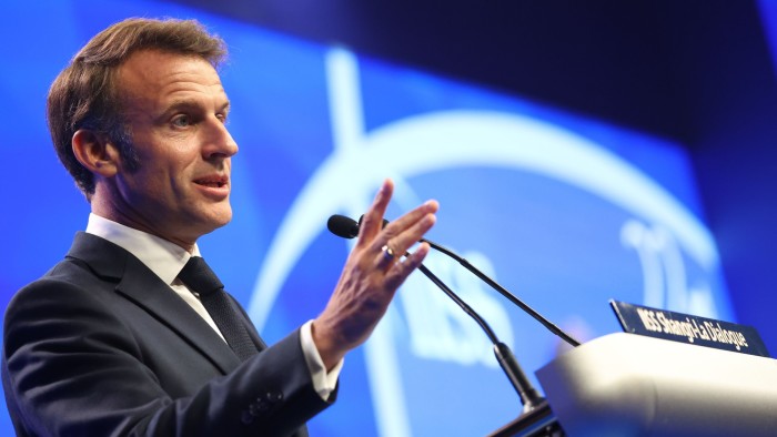Emmanuel Macron calls for European and Asian ‘coalition’ during US-China tension