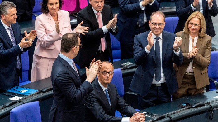 Bundestag stings Friedrich Merz on day one