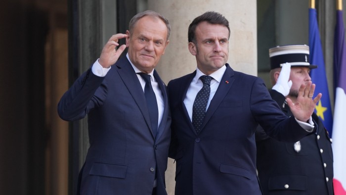 France and Poland deepen defence ties in signal to Vladimir Putin and Donald Trump