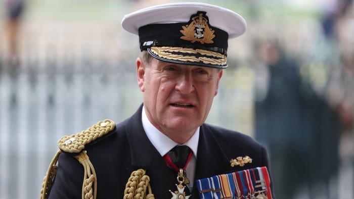 Royal Navy head stepped back after probe into relationship with subordinate