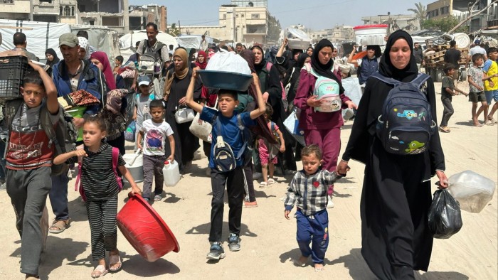 Israel’s Gaza aid plan could lead to ‘war crime’, UN agency chief says
